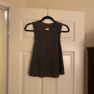 Lululemon open back crop tank